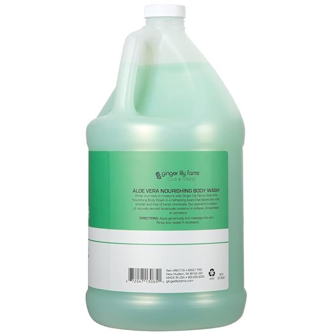 Ginger Lily Farms Club & Fitness Nourishing Body Wash, 100% Vegan & Cruelty-Free - Image 2