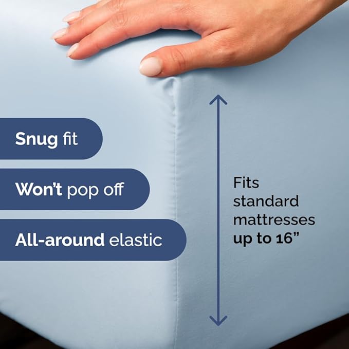 Cal King Fitted Bed Sheet - Image 3