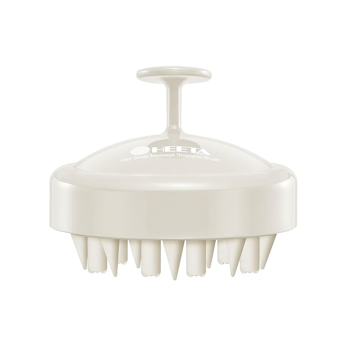 HEETA Hair Scalp Massager Brush, Updated Hair Shampoo Brush, Wet & Dry Scalp - Image 8