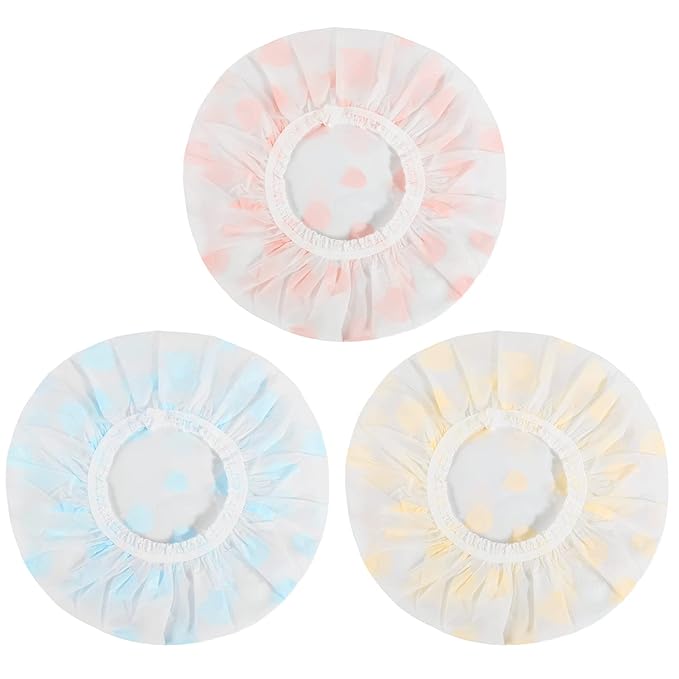 Waterproof Shower Caps by Pengxiaomei