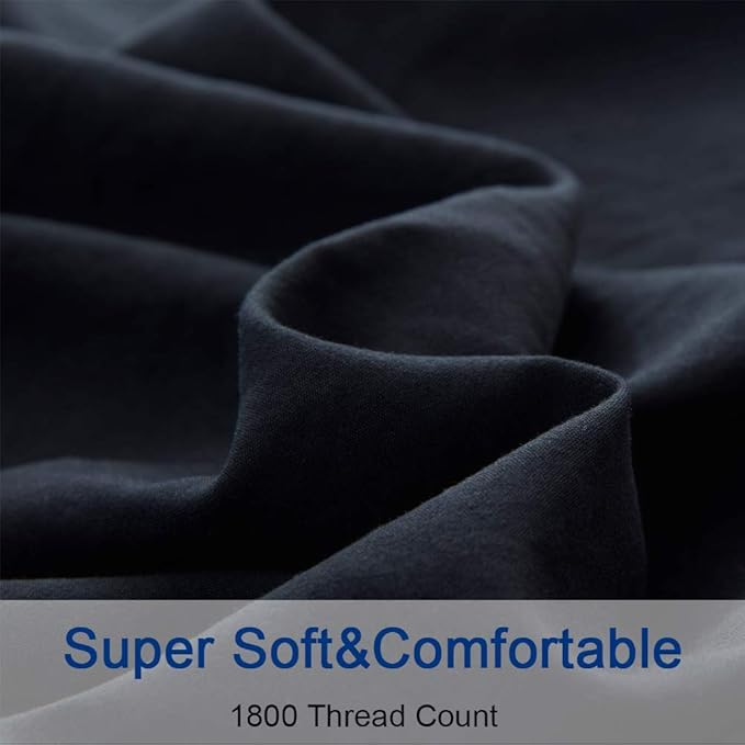 SONORO KATE Bed Sheet Set Super Soft Microfiber 1800 Thread Count Luxury - Image 5