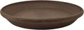PSW Pot Collection AP25C 10-inch Plastic/Stone/Wood Composite Plant Saucer Drip by PSW
