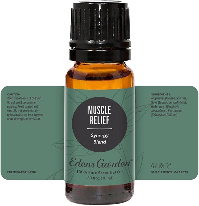 Edens Garden Muscle Relief Essential Oil Blend- 100% Pure Premium Grade - Image 9