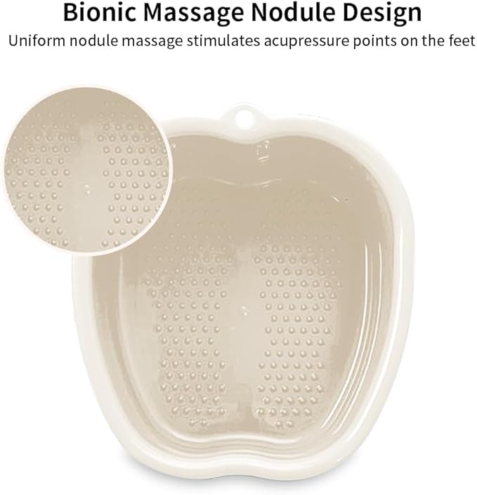 Foot Soaking Tub Sturdy Soaking Feet Bucket Large Size Foot Basin Thickened - Image 5