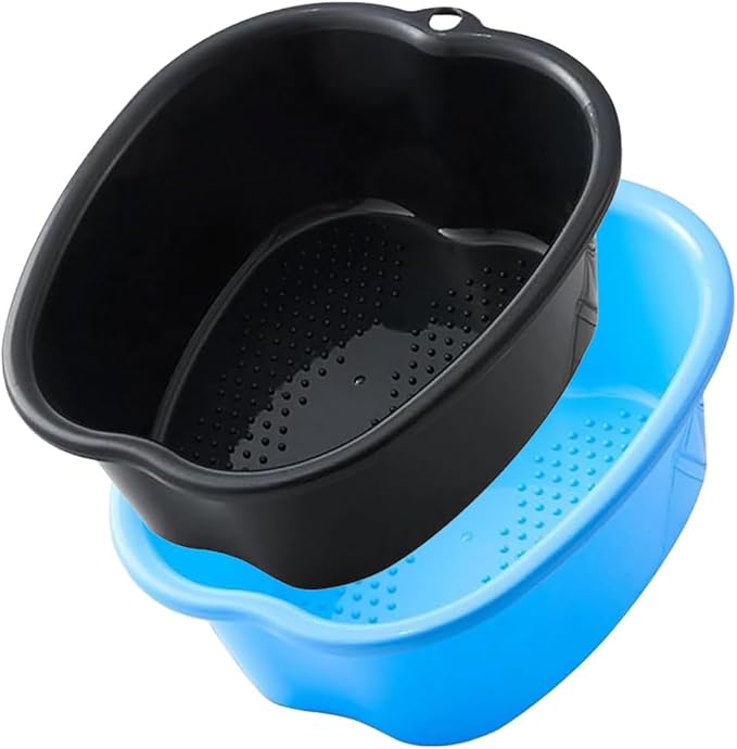 Foot Soaking Tub Sturdy Soaking Feet Bucket Large Size Foot Basin Thickened by Chpbolly