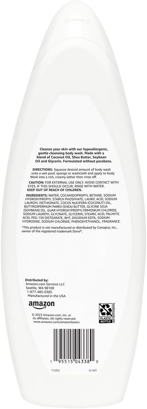 Amazon Basics Hypoallergenic Body Wash - Image 2