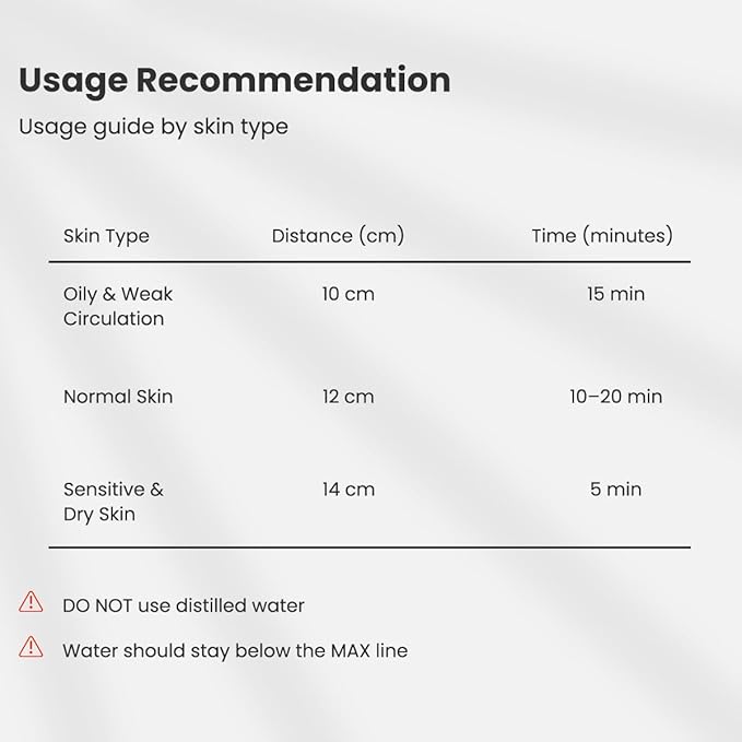 TASALON Professional Facial Steamer, Hot Mist Spray, Vaporizador Facial Steamer - Image 9