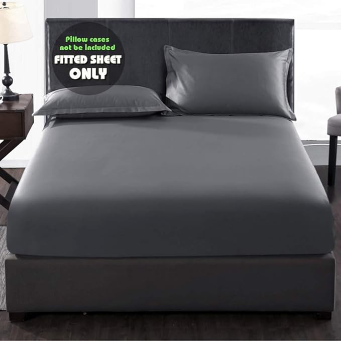Fitted Sheet- COSMOPLUS Twin Fitted Sheet Only（No Flat Sheet or Pillow Shams） - Image 3