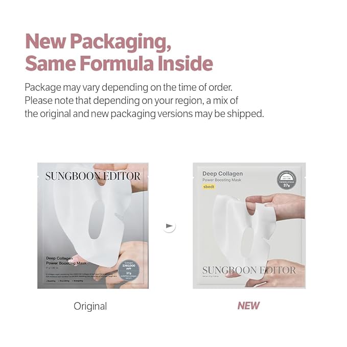 SUNGBOON EDITOR Deep Collagen Overnight mask 37gx17ea Real Collagen 2, 000PPB - Image 2