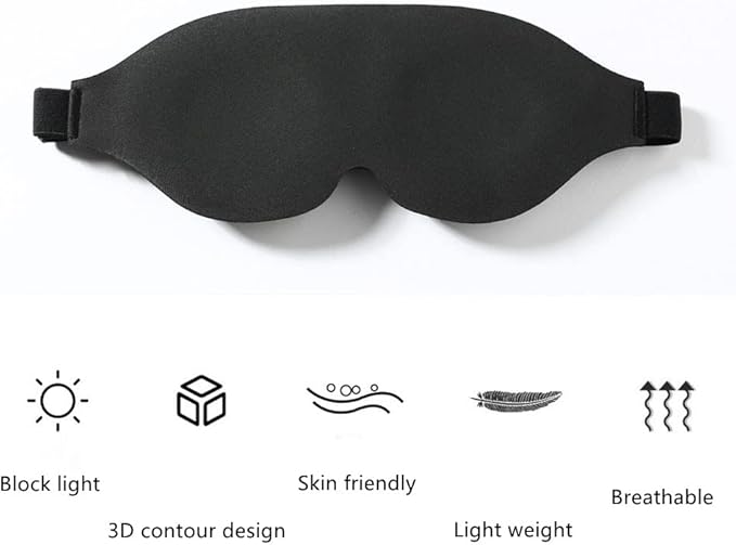 Tim & Tina 3D Sleep Eye Mask Blindfold - Image 4