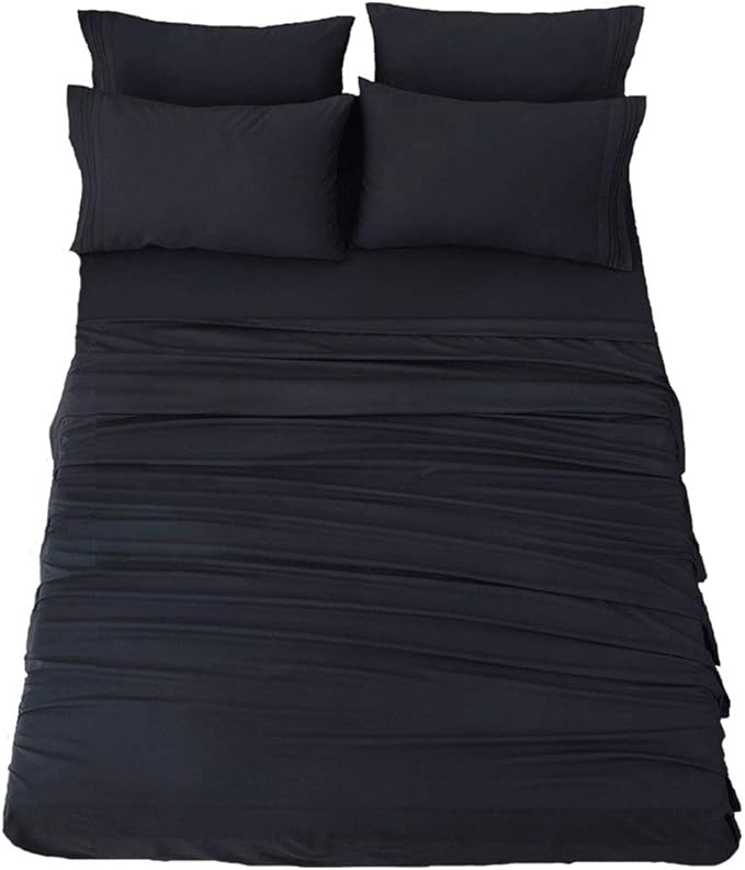 SONORO KATE Bed Sheet Set Super Soft Microfiber 1800 Thread Count Luxury by SONOROKATE