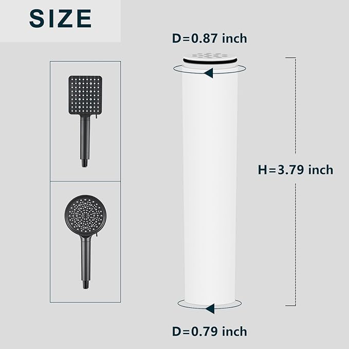 Water Fiter for Shower Head Filter, Compatible - Image 7