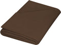 ZPECC Twin Flat Sheet Only 1 Pack, Durable Brown Top Bed Sheets Hypoallergenic by ZPECC-ABrandThatHasBeenFocusedOnBabyProductsFor18Years