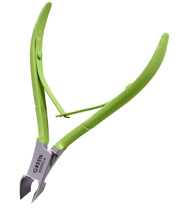 Professional Cuticle Trimmer Nail Cuticle Cutter Stainless Steel Cuticle Nippers by GREENESTETICA