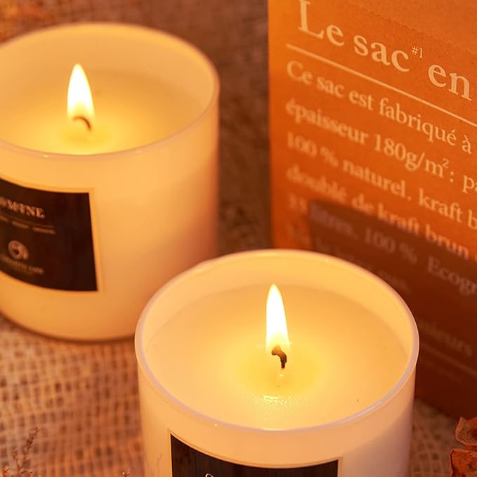 Chloefu LAN White Sage Candle for House Energy Cleansing and Chakra - Image 3