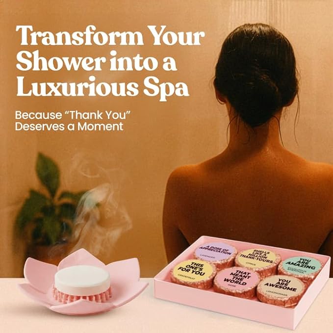 MESMOS 6 Assorted Shower Steamers Aromatherapy, Administrative Professional Day - Image 3