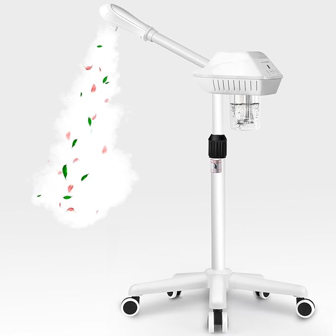 Professional Facial Steamer, Face Steamer on Wheels, SPA Ozone Steamer by FindabetterSalonSPAEquip