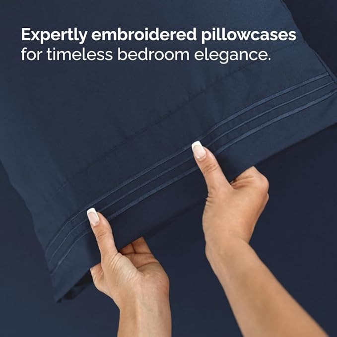Flex Top Split Head King 4 Piece Sheet Set - Image 7