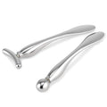 LISAPACK 2PCS Metal Eye Cream Applicator Wand Stick, Massager Tool by Lisapack