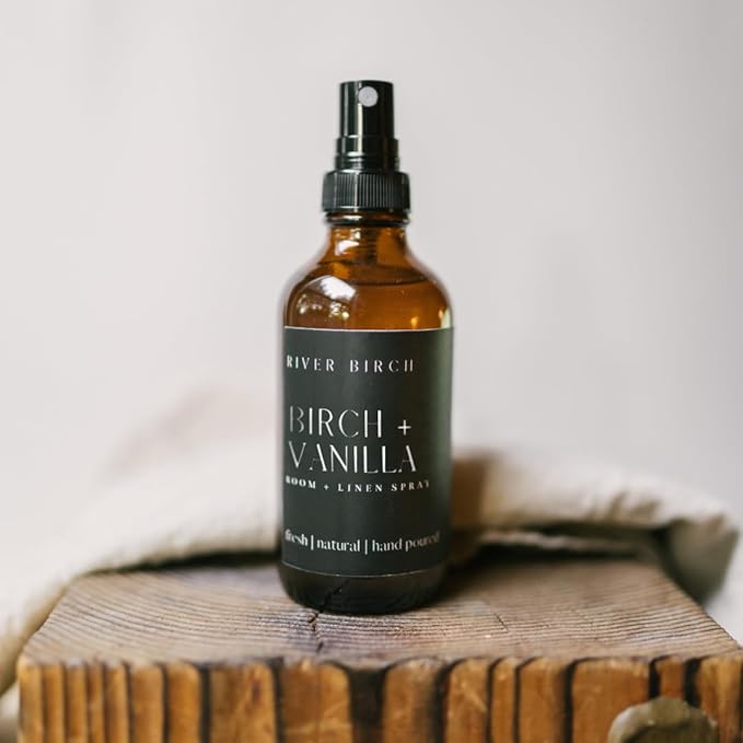 River Birch Birch + Vanilla Scented Linen and Room Spray | Home Fragrance | 4 - Image 4
