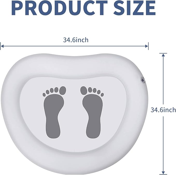 Inflatable Pool Foot Bath Basin, Foot Soaking Bath Basin Foot Bath - Image 2