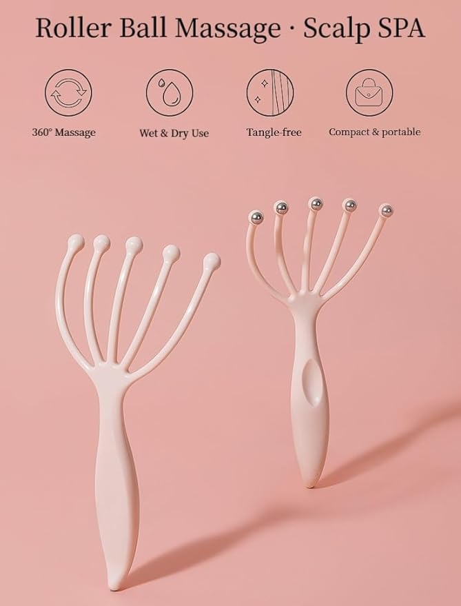 Scalp Massager & Gua Sha Tool Set - Image 5