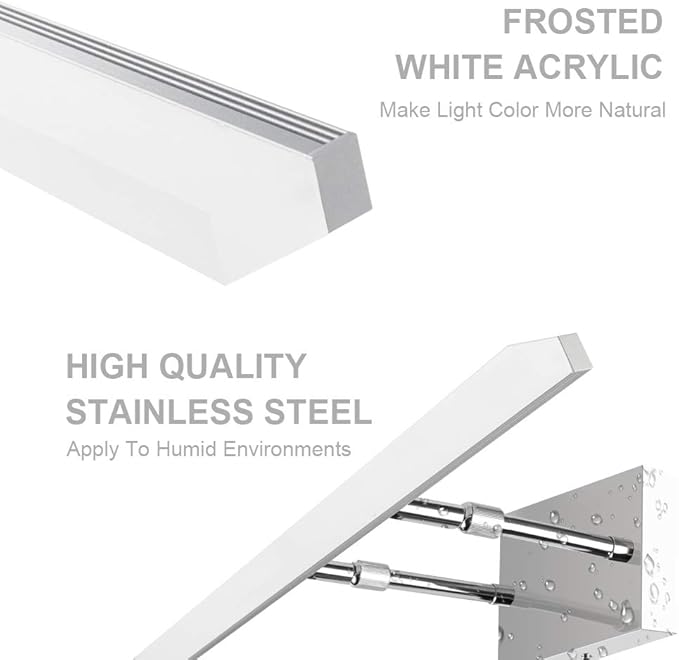 Aipsun 31.5in Dimmable Modern LED Vanity Lights - Image 5