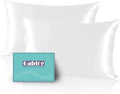 Gabire Mulberry Silk Pillow Cases Set of 2, Both Sides Real Silk Pillowcase by MulberrySilkPillowcases