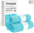 Yiclick Exfoliating Washcloth Towel- Exfoliating Body Scrubber Exfoliator by YiclickCreateBeautyforLife