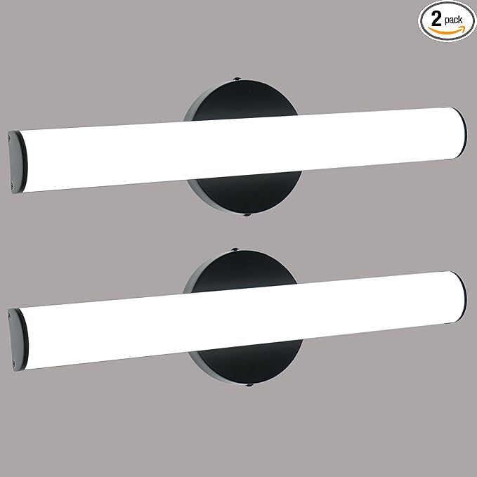 OOWOLF 2 Pack Bathroom Vanity Light, Adjustable Brightness 12W 17.3inch by OOWOLF