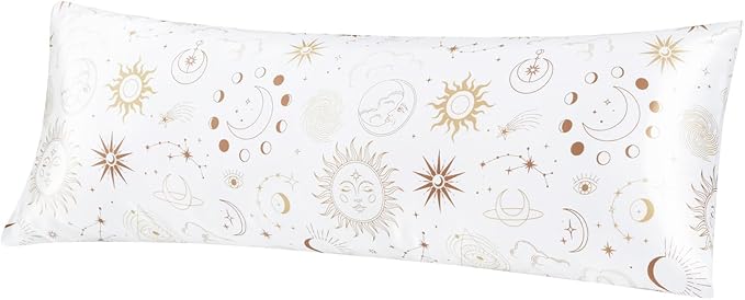EXQ Home Satin Body Pillow Pillowcase Super Soft Silk Pillowcase, Body Pillow - Image 6
