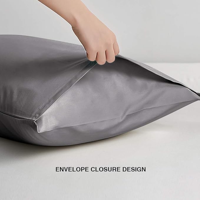 FLXXIE 6 Pack Microfiber Queen Pillowcases, Ultra Soft and Wrinkle, Fade - Image 5
