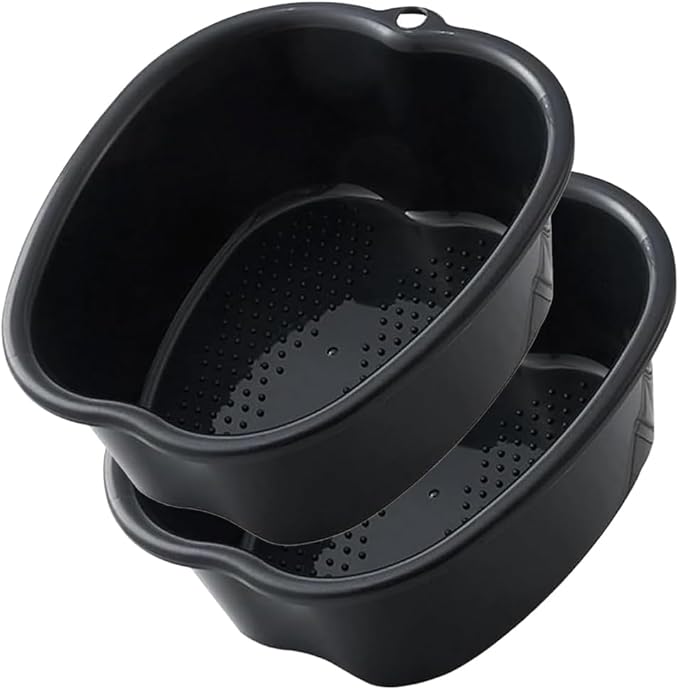 Foot Soaking Tub Sturdy Soaking Feet Bucket Large Size Foot Basin Thickened by Chpbolly
