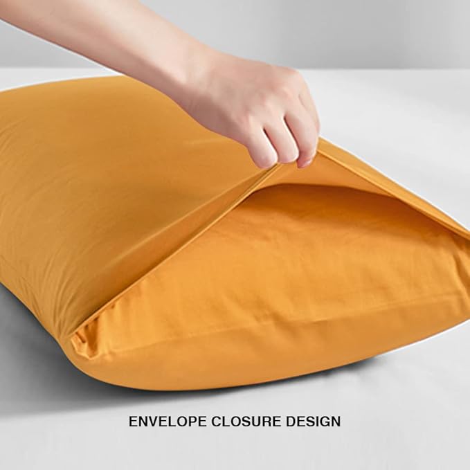 FLXXIE King Pillow Cases Set of 2, Soft Microfiber Pillow Covers - Image 5