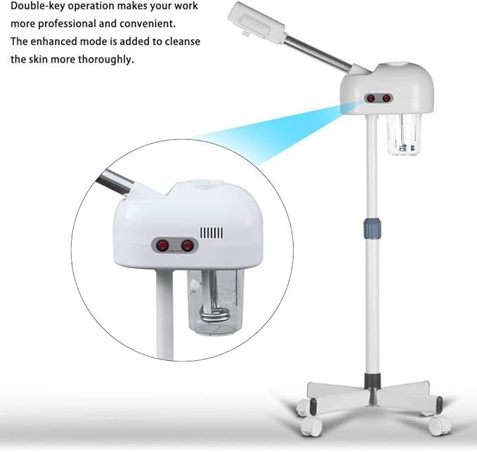 Facial Steamers, Hot Ozone Face Steamer on Wheels - Image 9