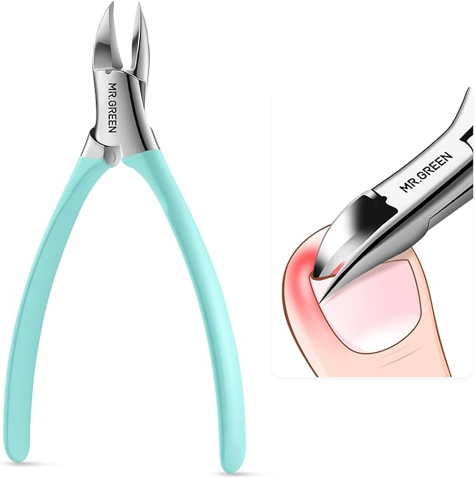 MR.GREEN Toenail Clippers Stainless Steel Ingrown Nail Cutter Thick and Hard by MRGREEN