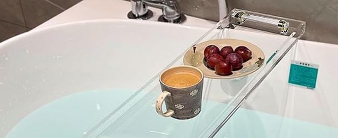 WANLIAN 33inch Luxury Bathtub Caddy Tray - Image 7