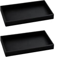 2PCS 7.87” L x 3.93” W Silicone Soap Dispenser Trays, countertop Tray by BasedFloor