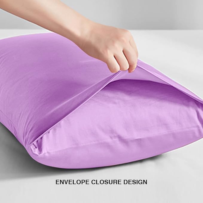 FLXXIE Pillow Cases Queen, Soft Microfiber Pillow Covers - Image 5