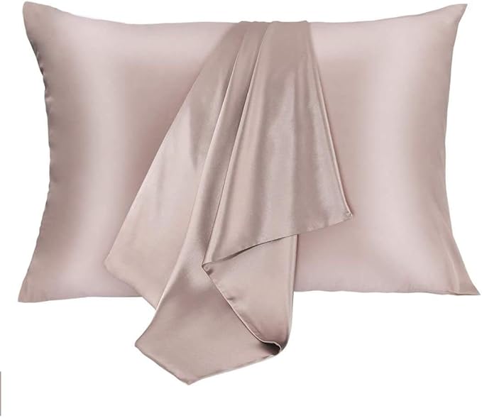 JOGJUE Silk Pillowcase for Hair and Skin 2 Pack 100% Mulberry Silk Bed by JOGJUE