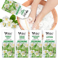 Pedicure Kit Foot Soak Set: Bubble Salt, Sugar Scrub, Massage Mask, Massage by nbcBeautiLab