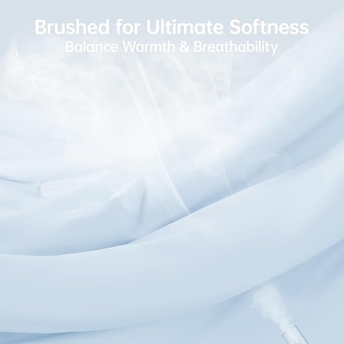 MUXHOMO Queen Comforter Set, All Season Ultra Soft Down Alternative Bedding - Image 3