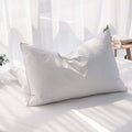 Luxury Feathers Down Pillow Queen/Standard Size, Hotel Quality Fluffy Bed Pillow by AIKOFUL