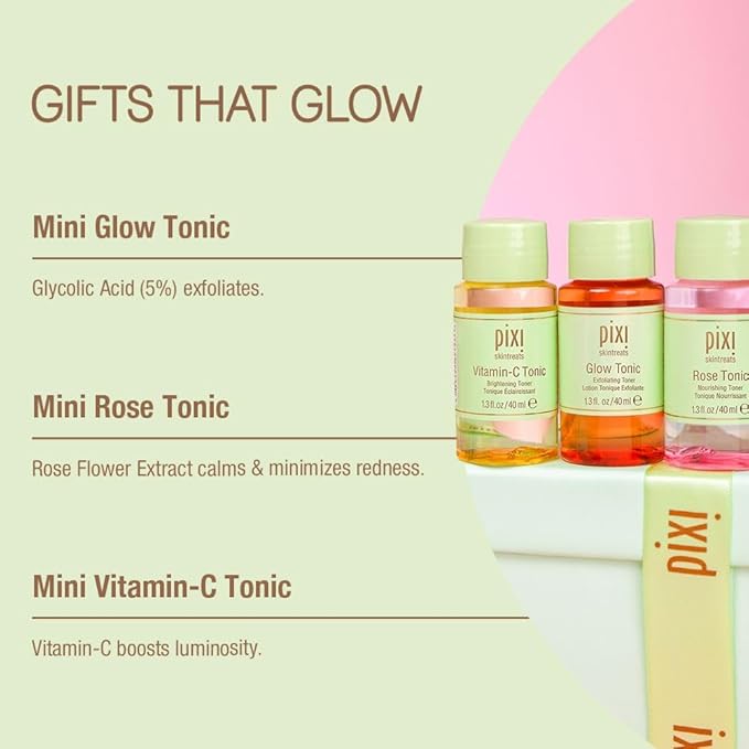 Pixi Beauty Tonic Trio | Holiday Edition Gift Set - Image 4