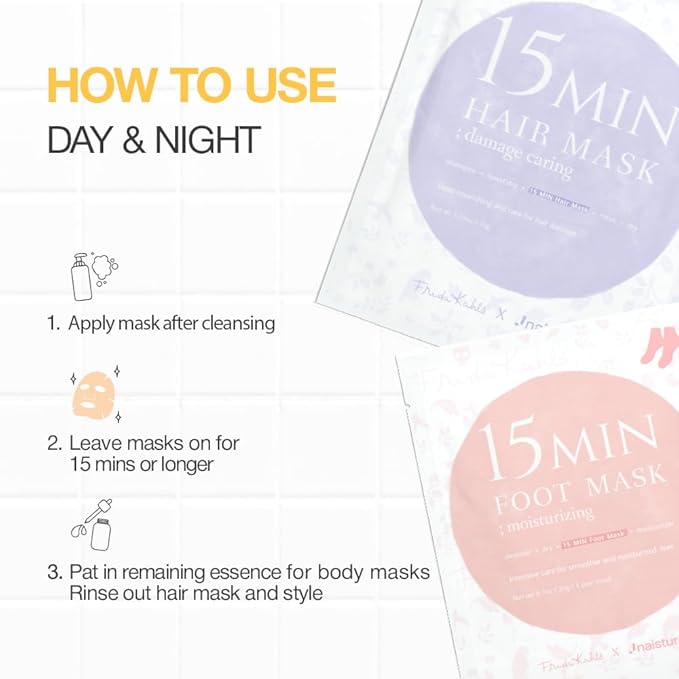 Naisture x Frida Kahlo 15 Min Pamper Me Kit Korean Spa Skincare Gift Set - Image 4