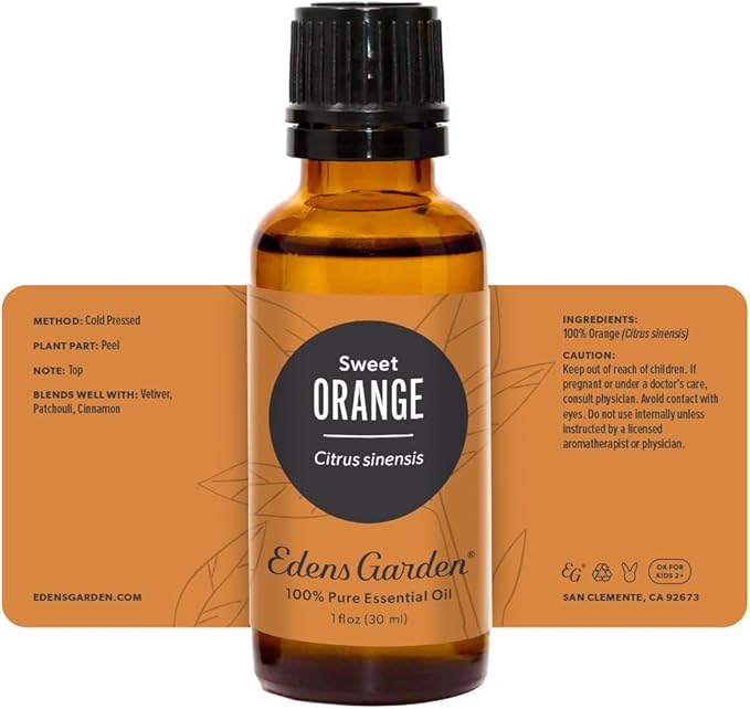 Edens Garden Orange- Sweet Essential Oil- 100% Pure Premium Grade, Therapeutic - Image 8