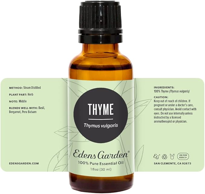 Edens Garden Thyme Essential Oil- 100% Pure Premium Grade, Therapeutic - Image 8