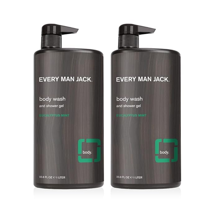Every Man Jack Eucalyptus Mint Hydrating Mens Body Wash - Image 10