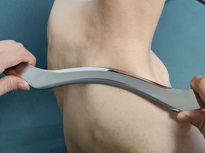 4 in 1 Stainless Steel Muscle Scraper Tool Set, Gua Sha Massage Scraper - Image 6