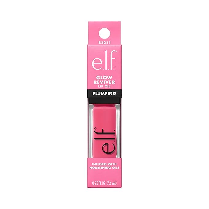 e.l.f. Glow Reviver Plumping Lip Oil, Tinted Lip Plumper - Image 9